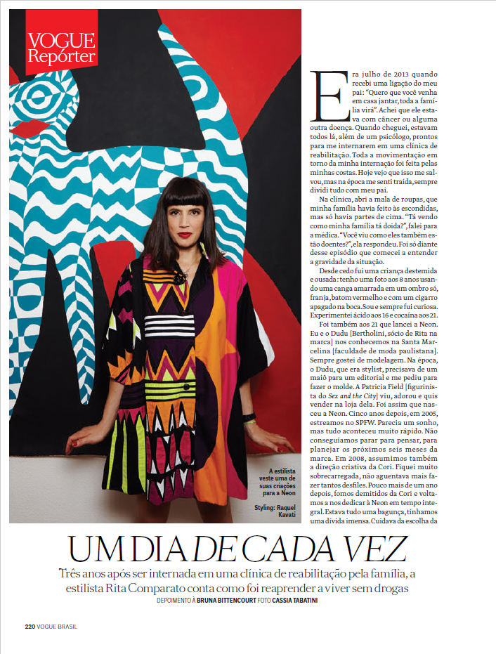 Vogue Brasil Photo Cassia Tabatino Styling Rita Comparato
